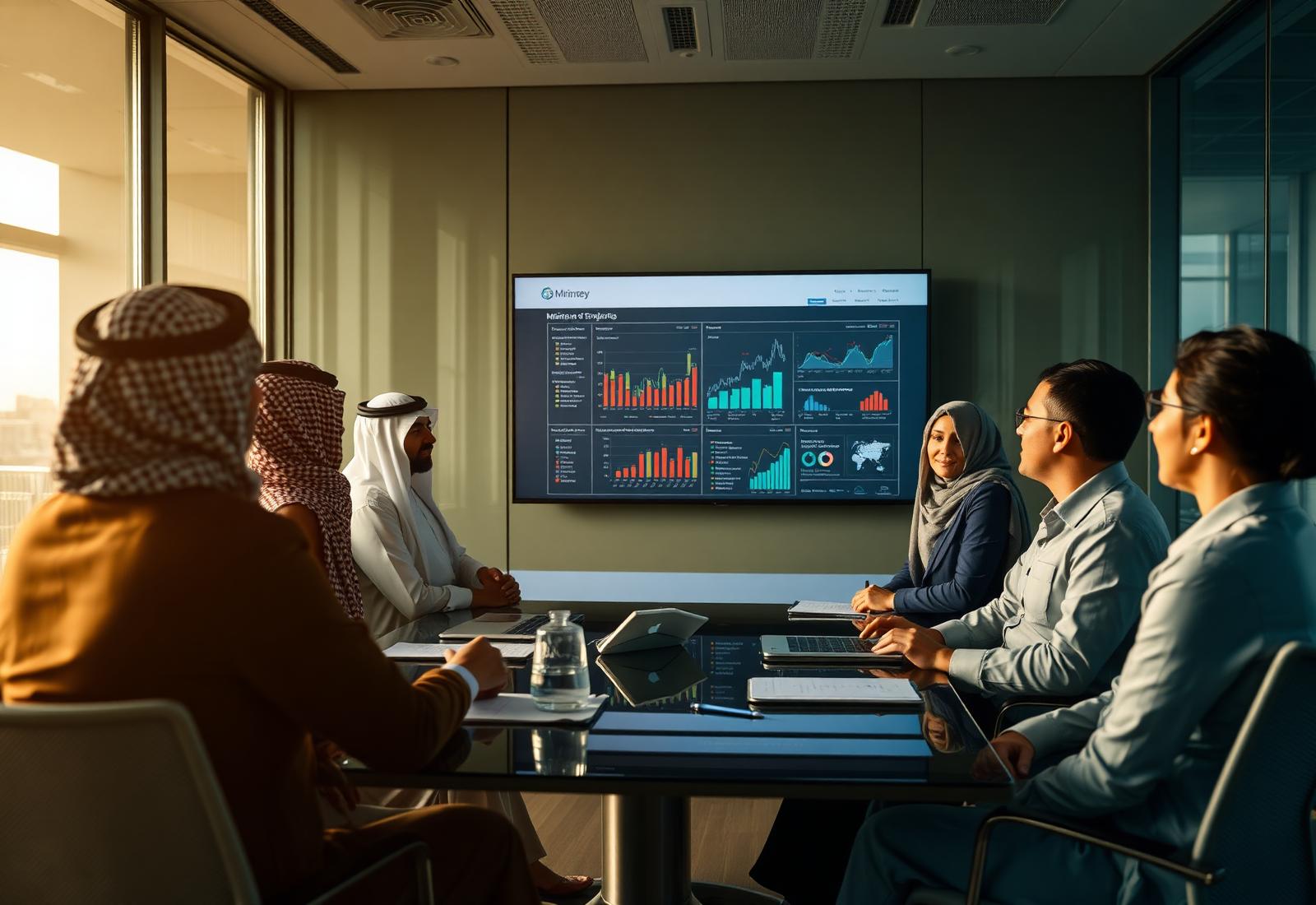 A blended Saudi and international team in Riyadh